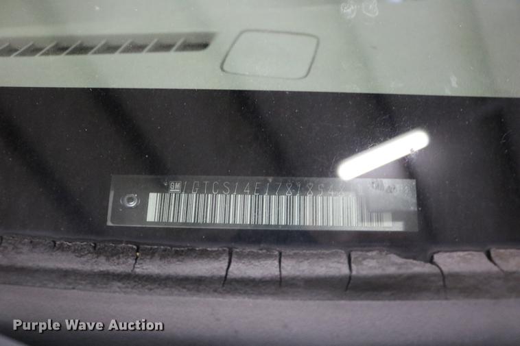 image for item DC3691 2007 GMC Canyon pickup truck