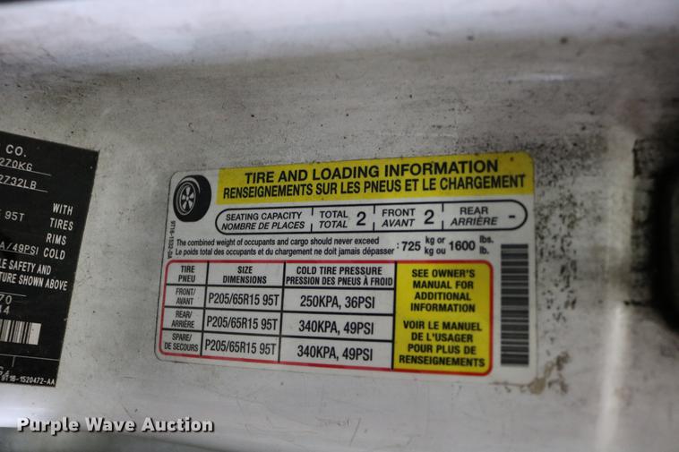 image for item DC3695 2010 Ford Transit Connect van