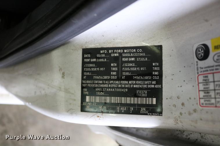 image for item DC3696 2010 Ford Transit Connect van