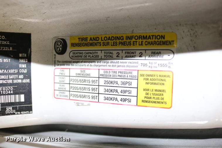 image for item DC3697 2010 Ford Transit Connect van