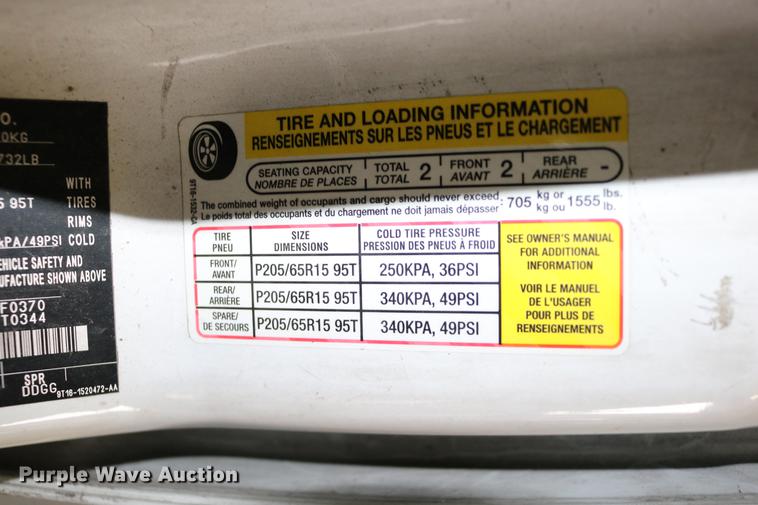 image for item DC3698 2010 Ford Transit Connect van