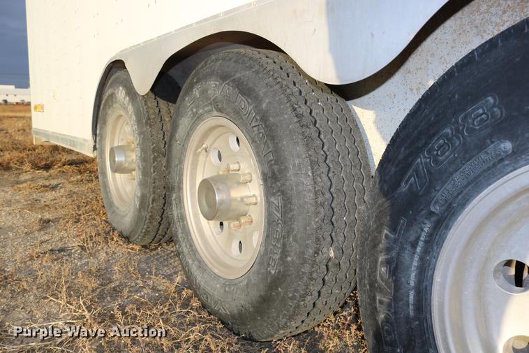 image for item DC3715 2004 enclosed cargo trailer