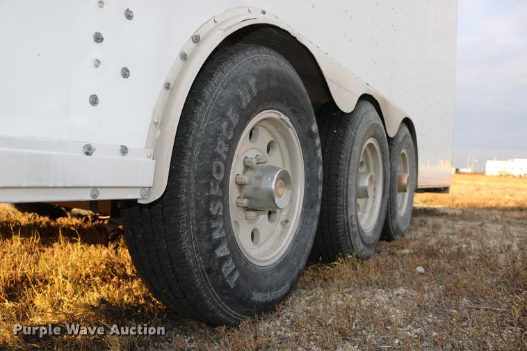 image for item DC3715 2004 enclosed cargo trailer
