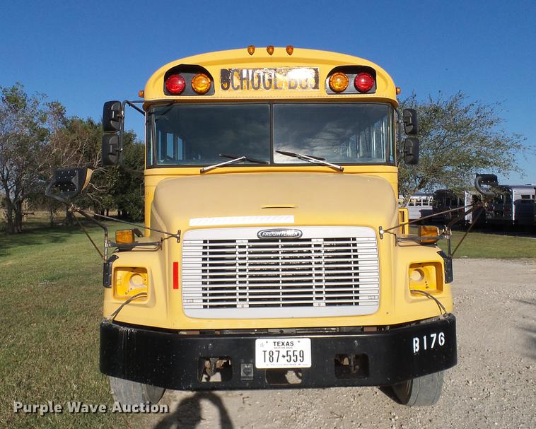 image for item DC7959 1998 Freightliner FS65 Blue Bird school bus