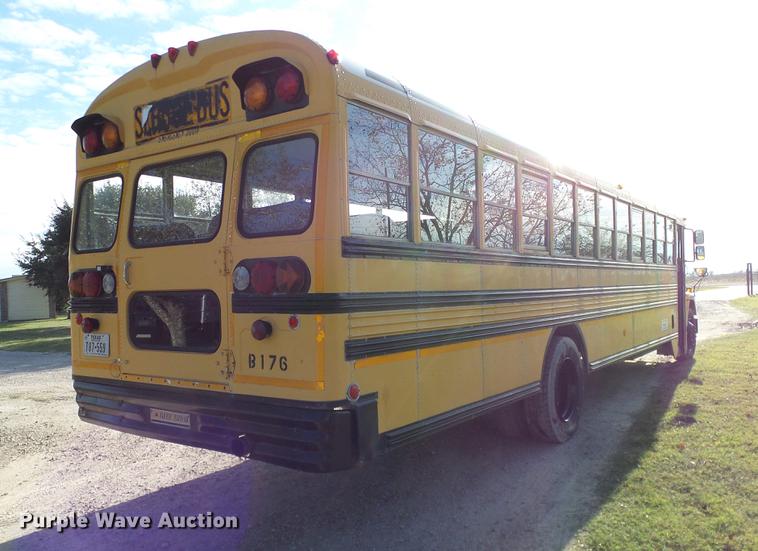 image for item DC7959 1998 Freightliner FS65 Blue Bird school bus