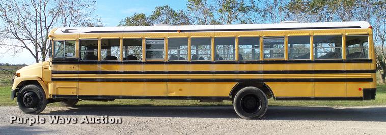 image for item DC7959 1998 Freightliner FS65 Blue Bird school bus