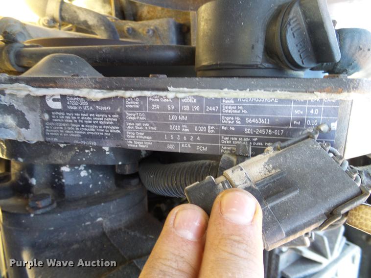 image for item DC7959 1998 Freightliner FS65 Blue Bird school bus