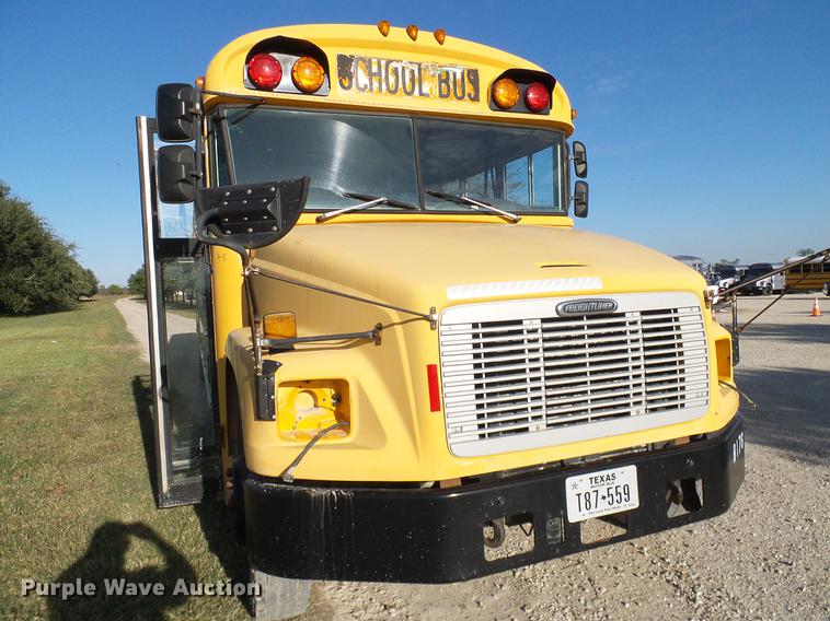 image for item DC7959 1998 Freightliner FS65 Blue Bird school bus