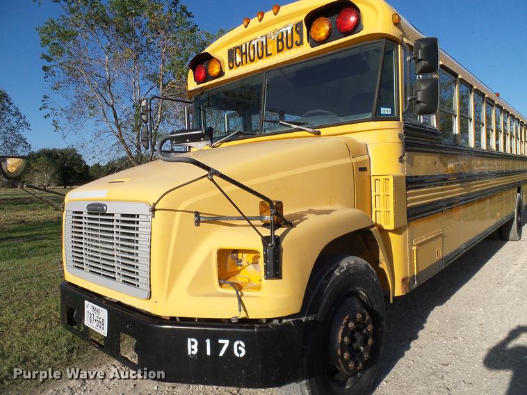 image for item DC7959 1998 Freightliner FS65 Blue Bird school bus