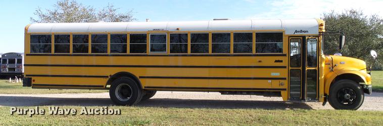 image for item DC7960 1998 International 3800 Amtran school bus