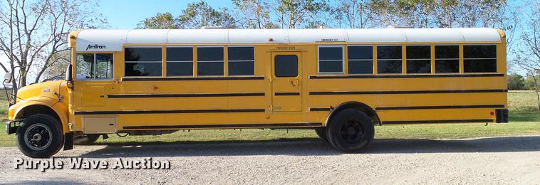 image for item DC7960 1998 International 3800 Amtran school bus