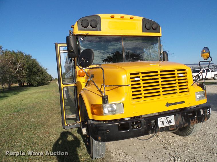 image for item DC7960 1998 International 3800 Amtran school bus