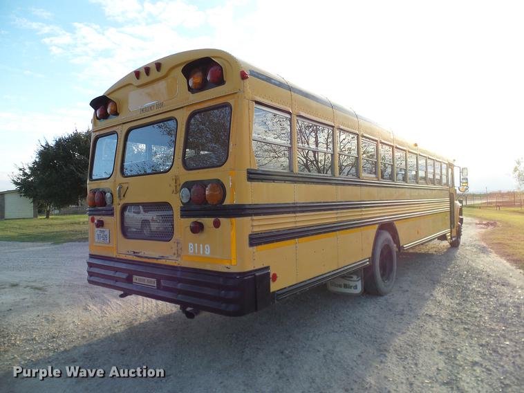 image for item DC7963 1997 International 3800 Blue Bird school bus