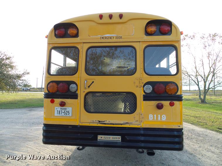 image for item DC7963 1997 International 3800 Blue Bird school bus