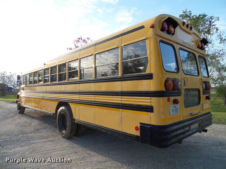 image for item DC7963 1997 International 3800 Blue Bird school bus