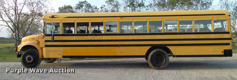 image for item DC7963 1997 International 3800 Blue Bird school bus