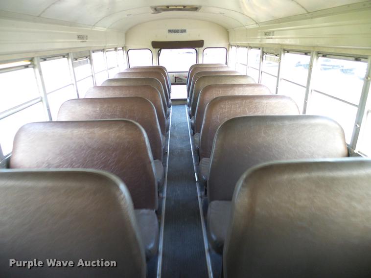 image for item DC7963 1997 International 3800 Blue Bird school bus