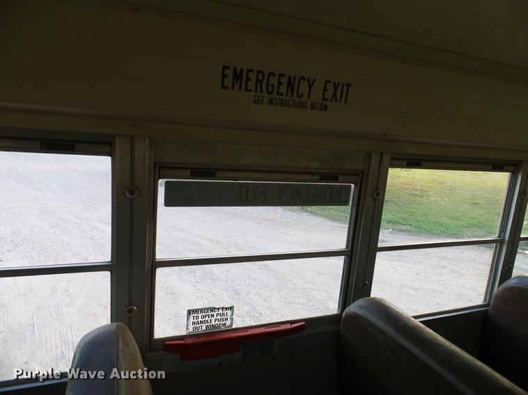 image for item DC7963 1997 International 3800 Blue Bird school bus