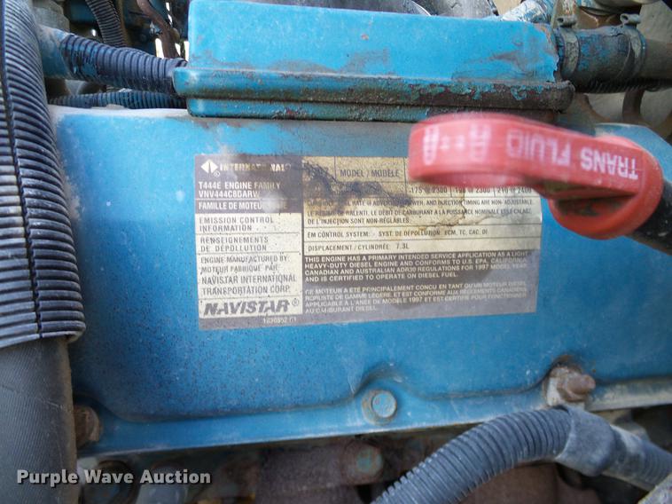 image for item DC7963 1997 International 3800 Blue Bird school bus