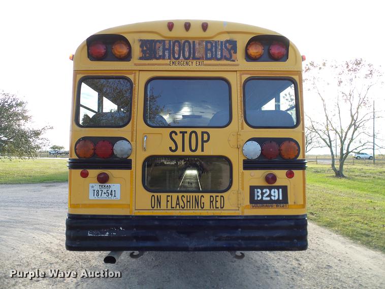 image for item DC7964 1999 GMC Blue Bird school bus