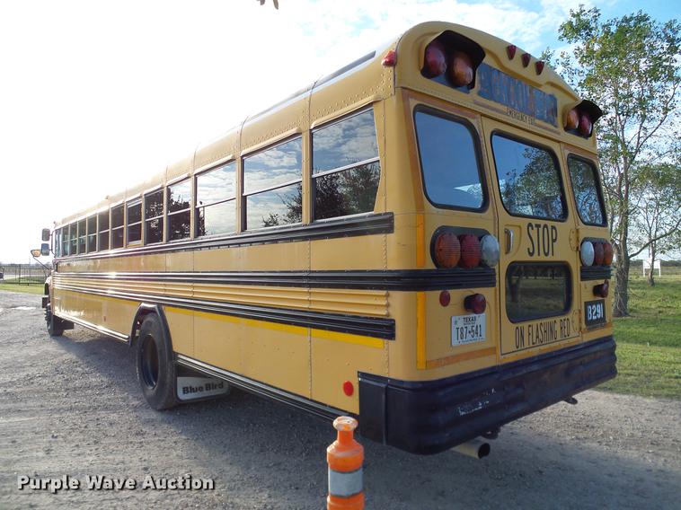 image for item DC7964 1999 GMC Blue Bird school bus
