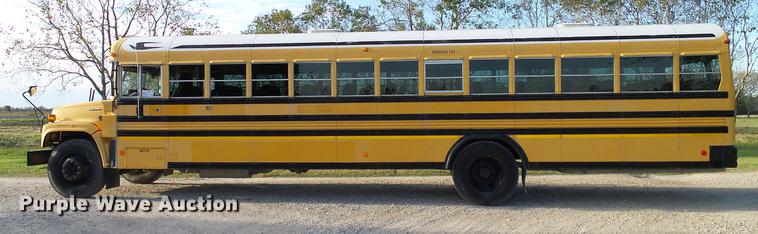 image for item DC7964 1999 GMC Blue Bird school bus