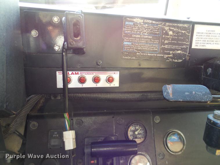 image for item DC7964 1999 GMC Blue Bird school bus