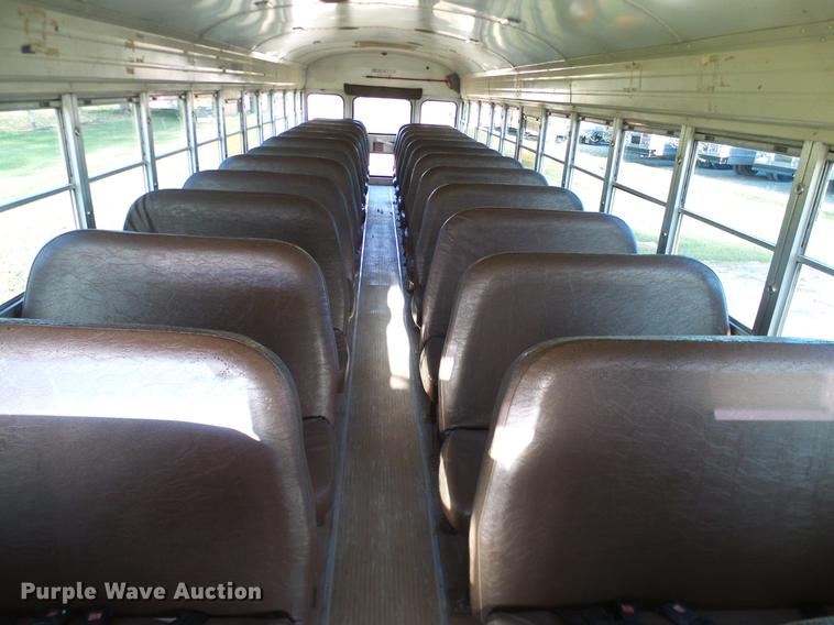 image for item DC7964 1999 GMC Blue Bird school bus