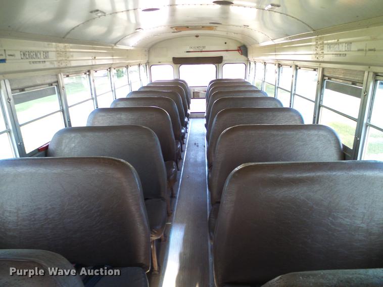 image for item DC7964 1999 GMC Blue Bird school bus