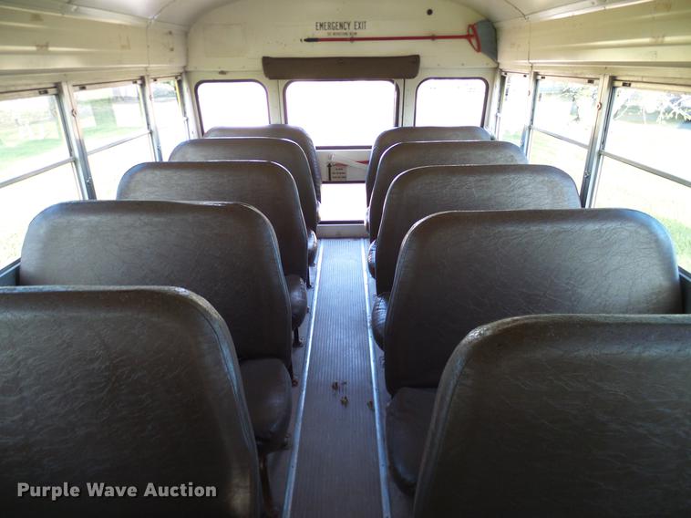 image for item DC7964 1999 GMC Blue Bird school bus