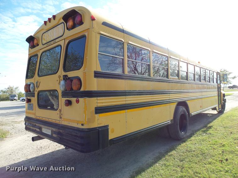 image for item DC7965 1997 GMC Blue Bird school bus