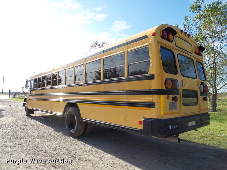 image for item DC7965 1997 GMC Blue Bird school bus