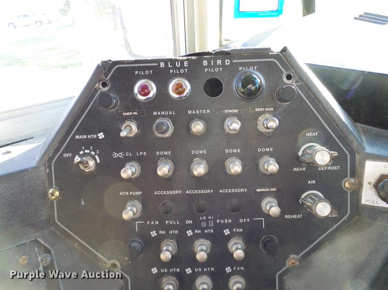 image for item DC7965 1997 GMC Blue Bird school bus