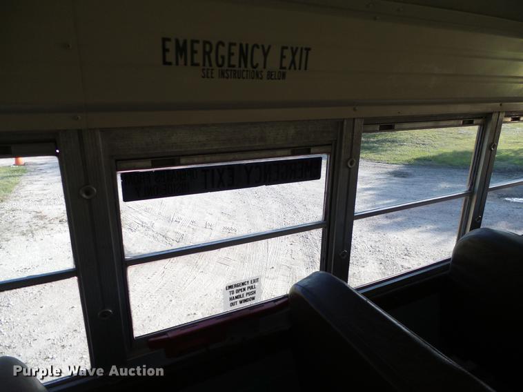 image for item DC7965 1997 GMC Blue Bird school bus