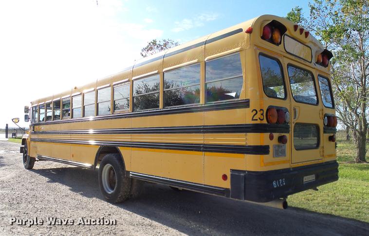 image for item DC7966 1998 Chevrolet Blue Bird school bus