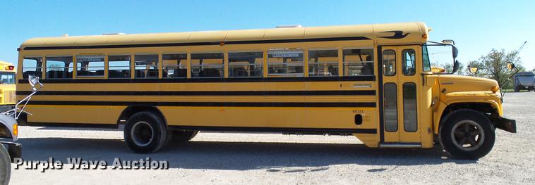image for item DC7967 1995 Chevrolet Blue Bird school bus