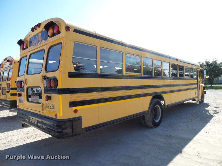 image for item DC7967 1995 Chevrolet Blue Bird school bus