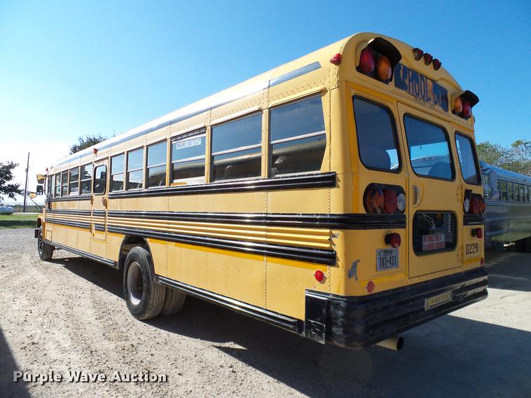 image for item DC7967 1995 Chevrolet Blue Bird school bus
