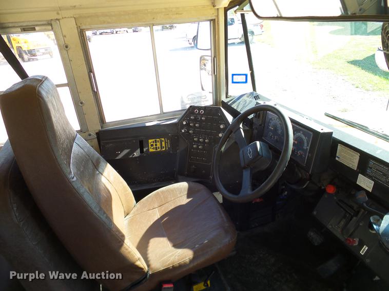 image for item DC7967 1995 Chevrolet Blue Bird school bus