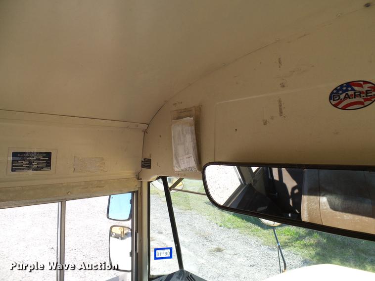 image for item DC7967 1995 Chevrolet Blue Bird school bus