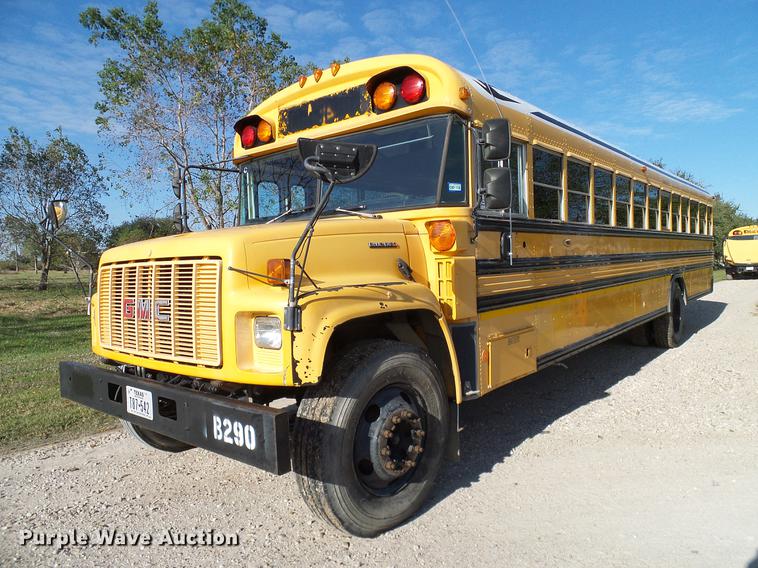 image for item DC7968 1999 GMC B7 school bus