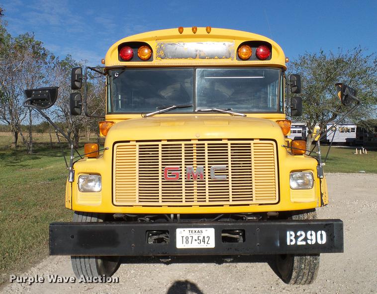 image for item DC7968 1999 GMC B7 school bus