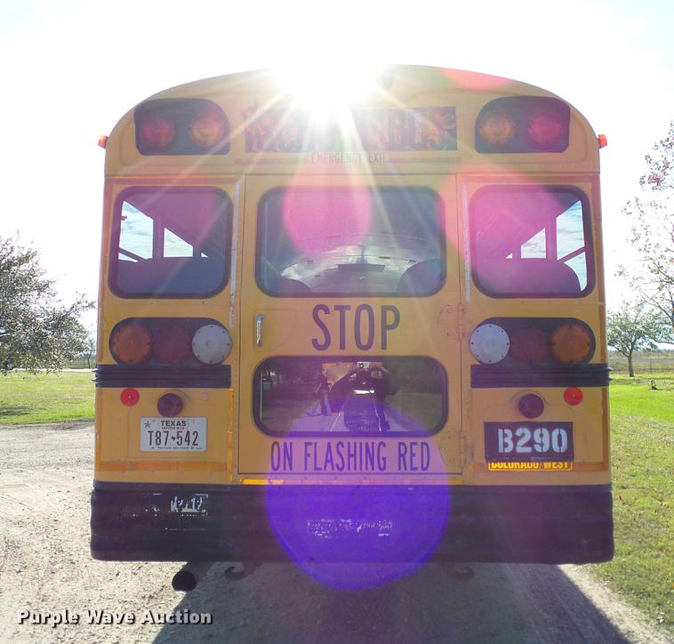 image for item DC7968 1999 GMC B7 school bus