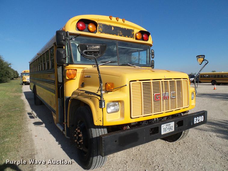 image for item DC7968 1999 GMC B7 school bus