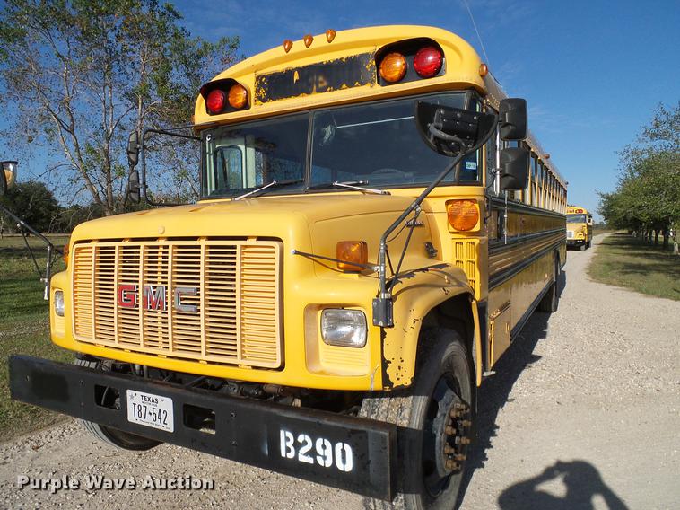 image for item DC7968 1999 GMC B7 school bus