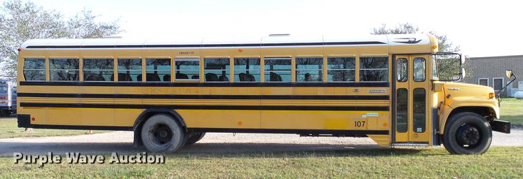 image for item DC7969 1999 GMC Blue Bird school bus