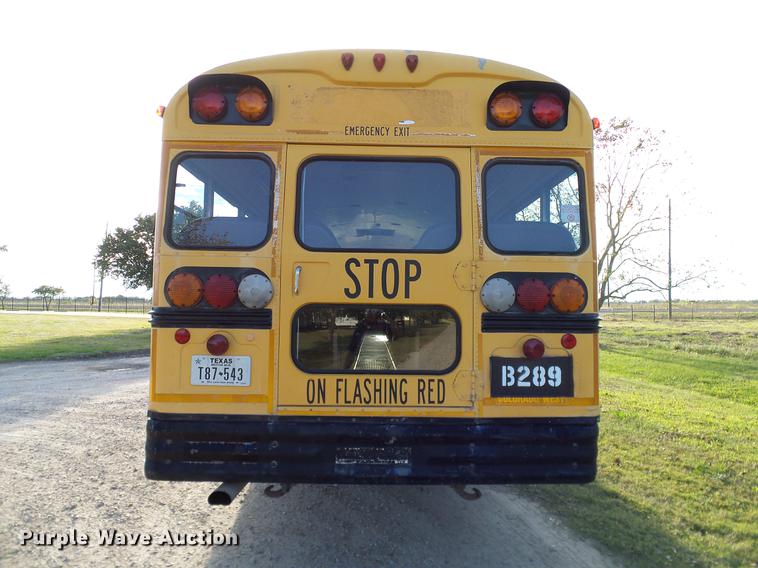 image for item DC7969 1999 GMC Blue Bird school bus