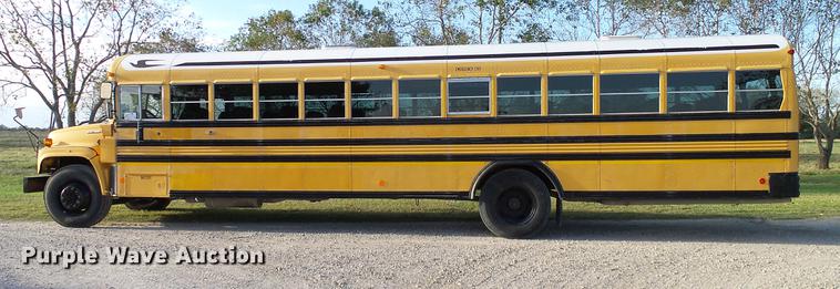 image for item DC7969 1999 GMC Blue Bird school bus