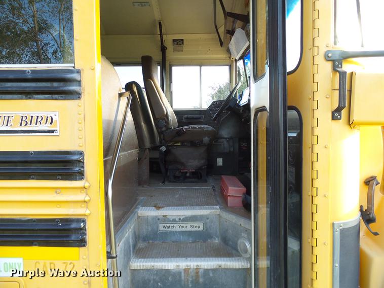 image for item DC7969 1999 GMC Blue Bird school bus