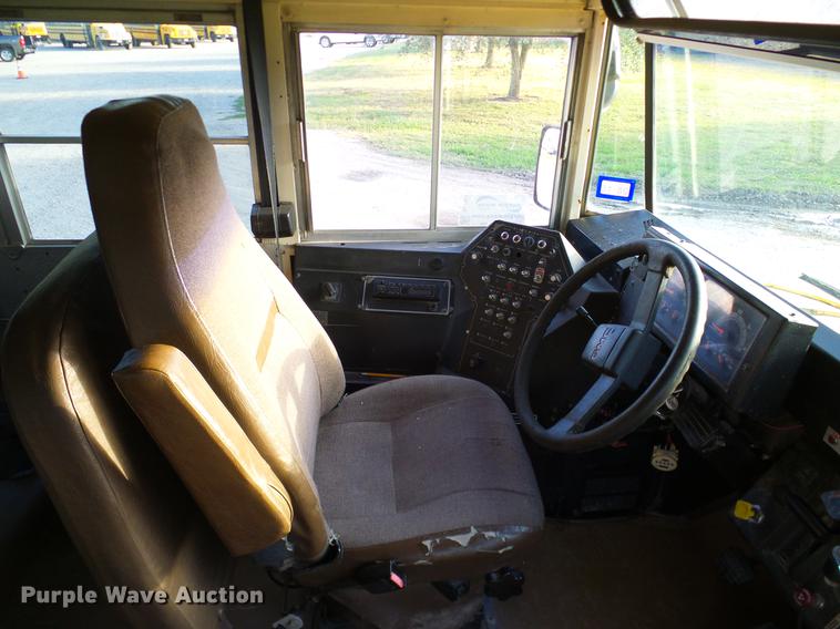 image for item DC7969 1999 GMC Blue Bird school bus